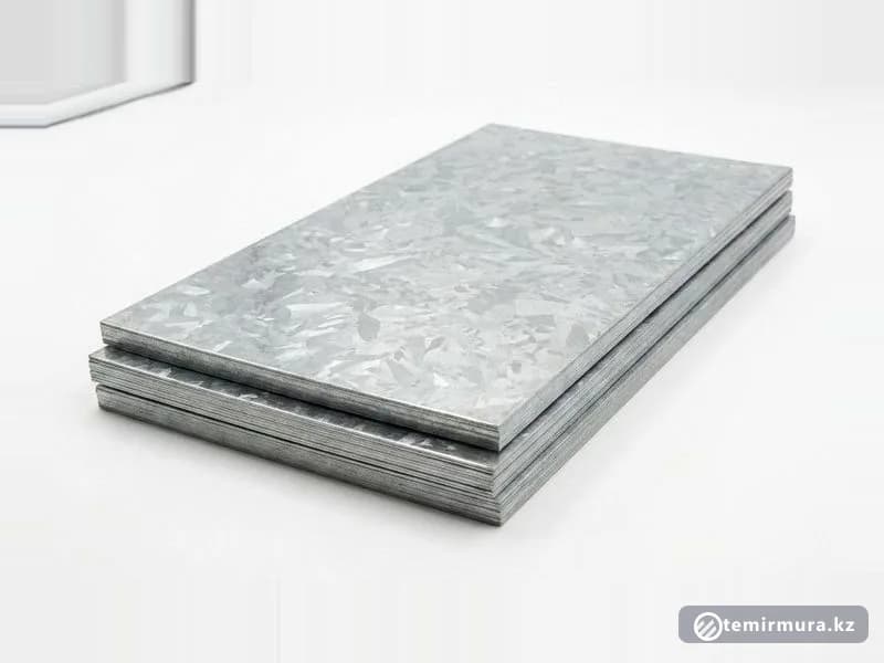 Лист оцинкованный ПЛ 8х1500х2000 мм — 8×1500×2000 мм, склад TEMIR MURA