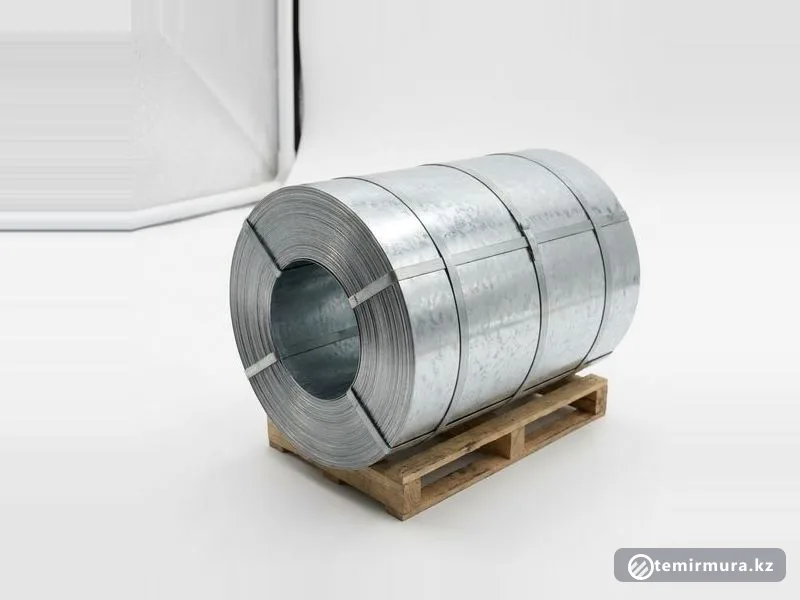 Оцинкованный рулон полимерный 0.5х100 мм 08кп — 0,5×100 мм, склад TEMIR MURA
